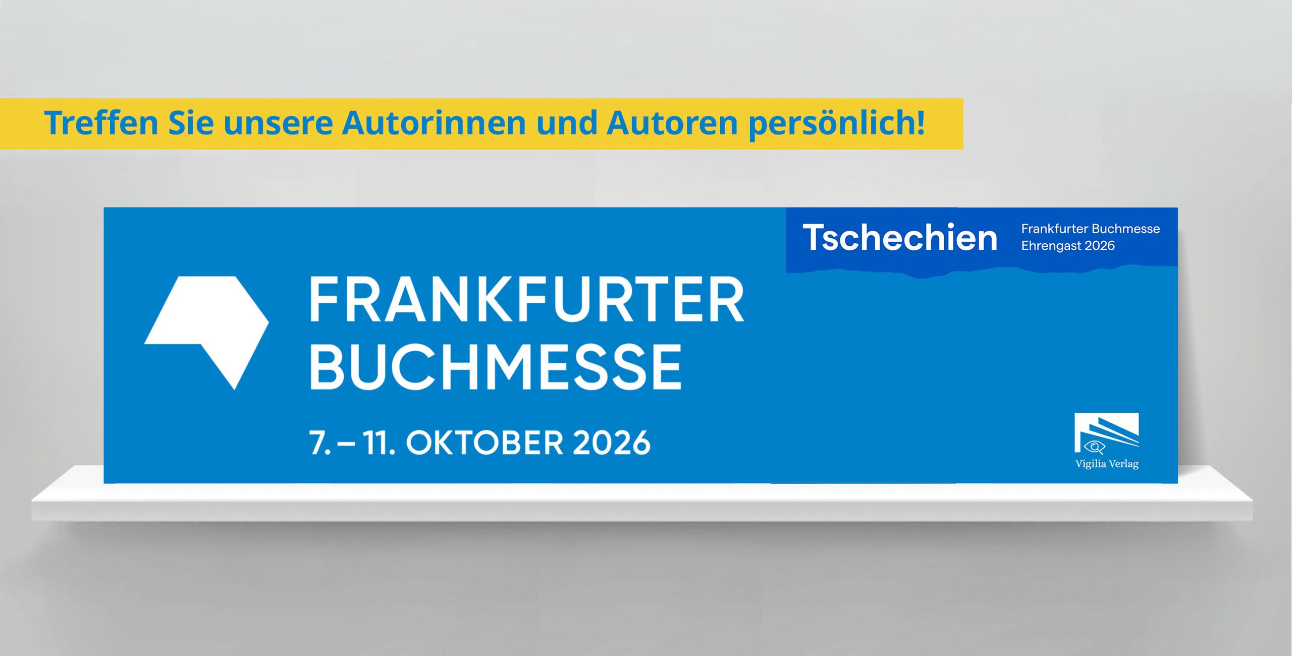Treffen Sie unsere Autorinnen und Autoren auf der Frankfurter Buchmesse vom 07.–11. Oktober 2026