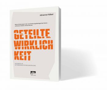Buchcover des Sachbuchs „Geteilte Wirklichkeit“ von Johanna Fölkel über ihre Erfahrungen in der verschwörungsideologischen Szene.