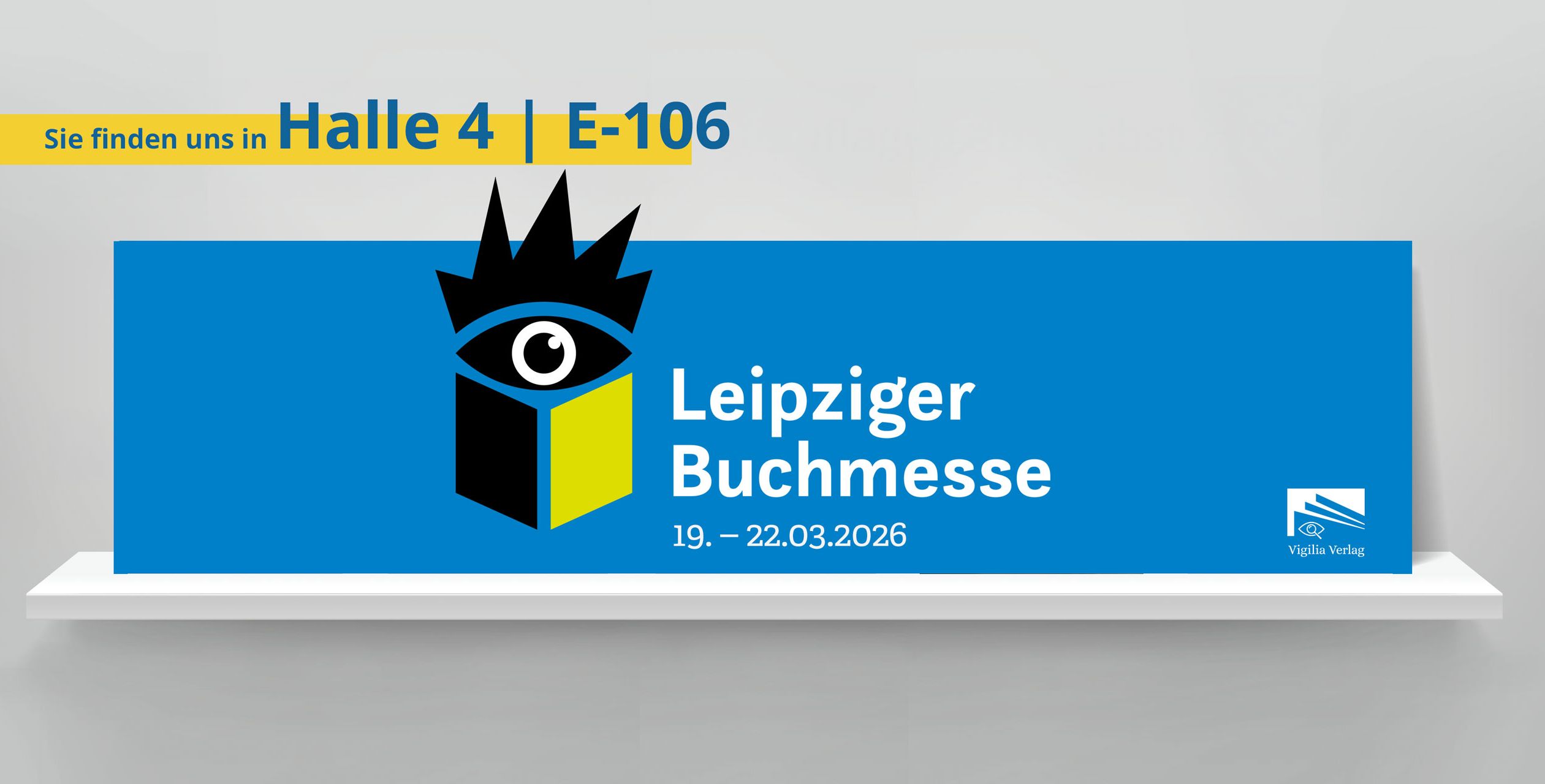 Wir sind dabei! Leipziger Buchmesse, 19.–22. März 2026